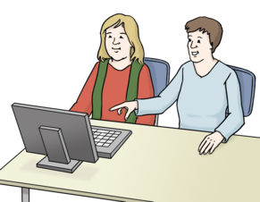 Assistenz am Computer