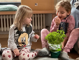 🥒🍏 Grün, gesund &amp; lecker – der Dienstag in unserer Projektwoche! 🍃💚