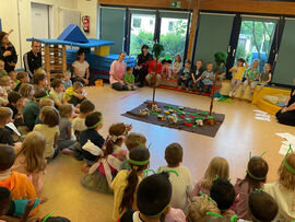 Kinderfest zum Abschluss unserer Projektwoche