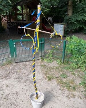 Ein Maibaum