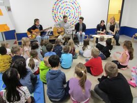 Die Maxi-Kinder der Wilden Wiese besuchen regelmäßig die Bochumer Symphoniker. 