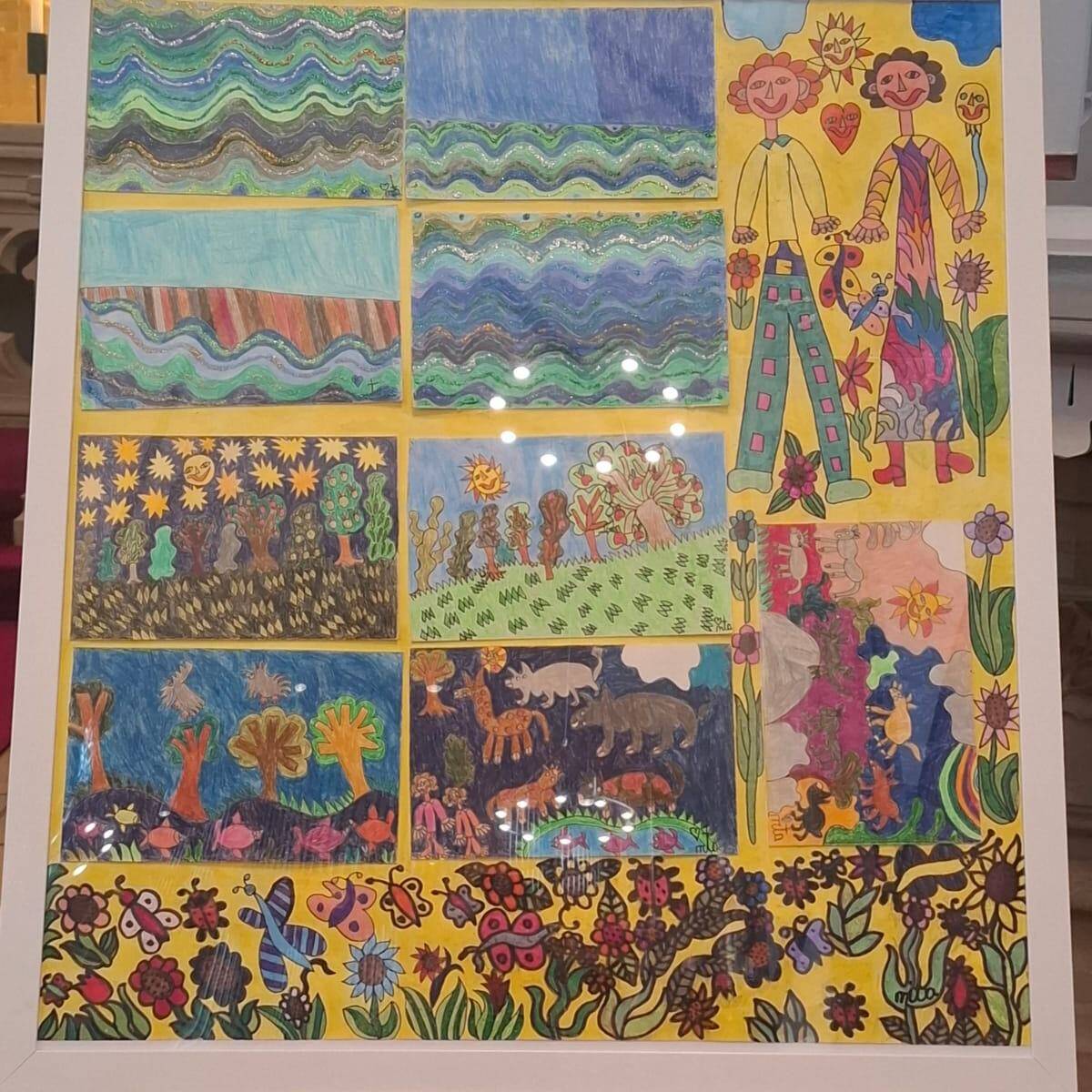 Ein buntes Bild, mit vielen kleinen Bildern.