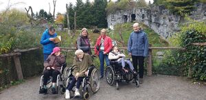 Gruppenfoto in der Zomm Erlebniswelt