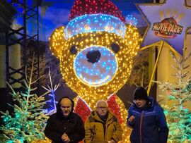 Weihnachtsausflug in den Movie Park