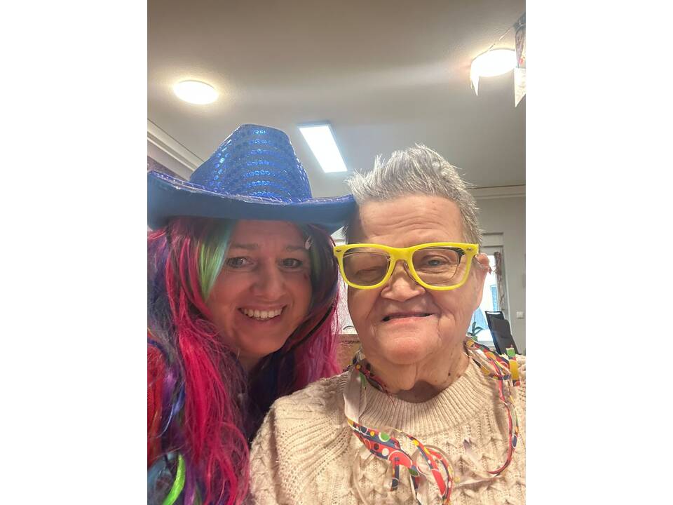 karnevalistisches Portrait